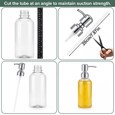 2 Pack Silver Replacement Pump for Soap Dispenser