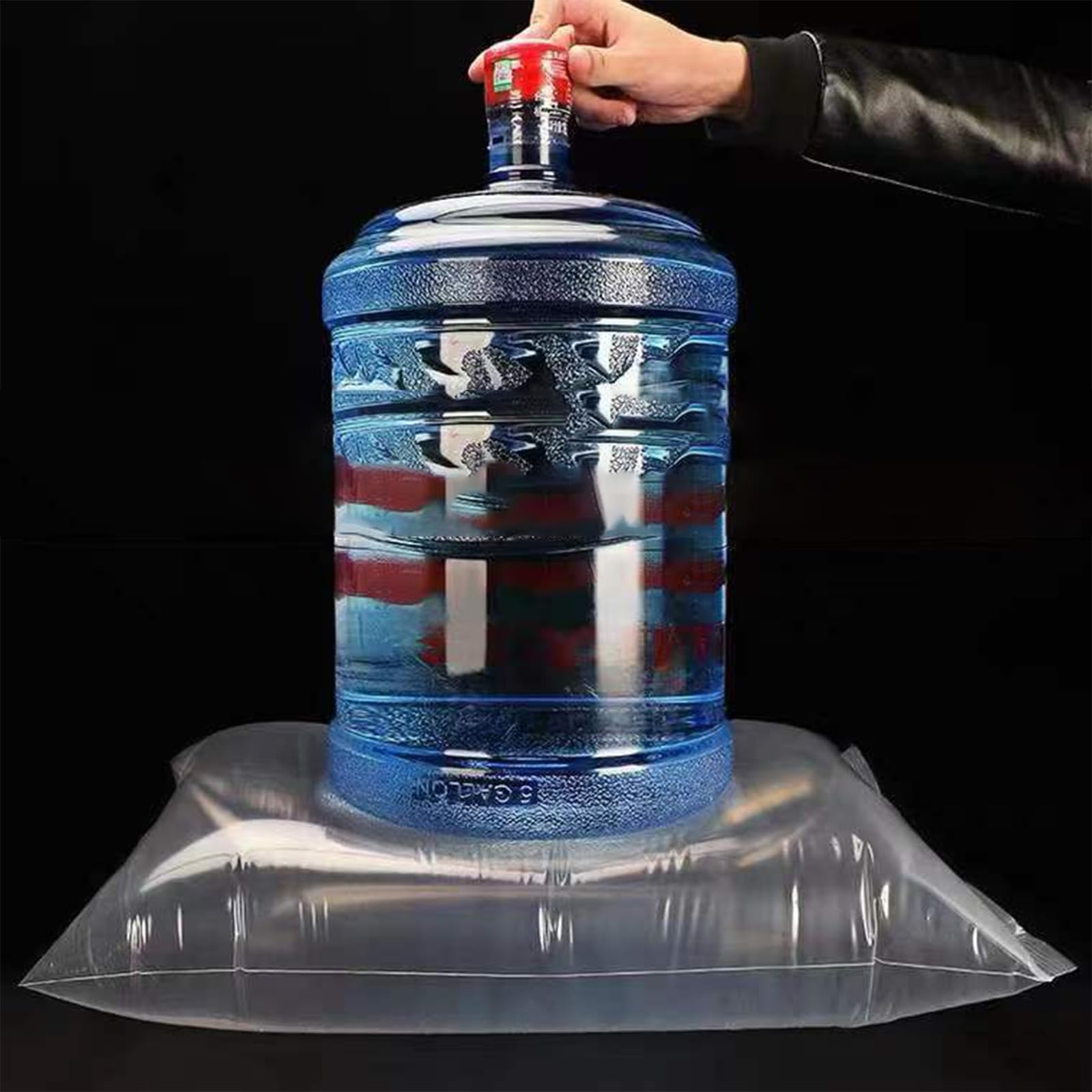 20 Large Zip Lock Bags, 40x60cm Reusable Clear Plastic Storage Bags for Clothes, Travel, Kitchen, Waterproof Sealable Bags for Home, School, Hospital