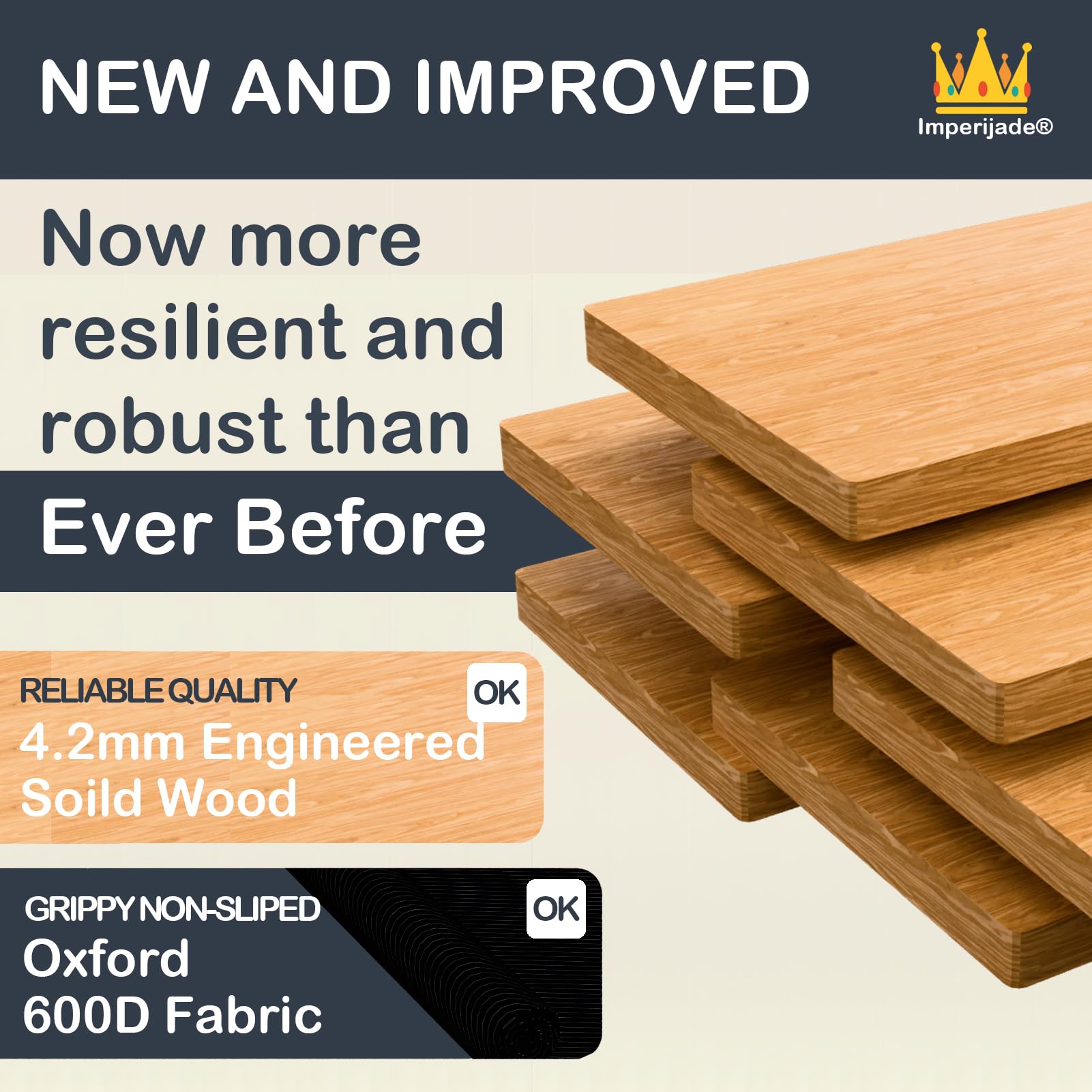 Imperijade® 𝗕𝗲𝘁𝘁𝗲𝗿 𝗦𝗶𝘇𝗲 Sofa Rejuvenator Board | Adjustable | Couch Sofa Cushion Support Board (173X52 cm)
