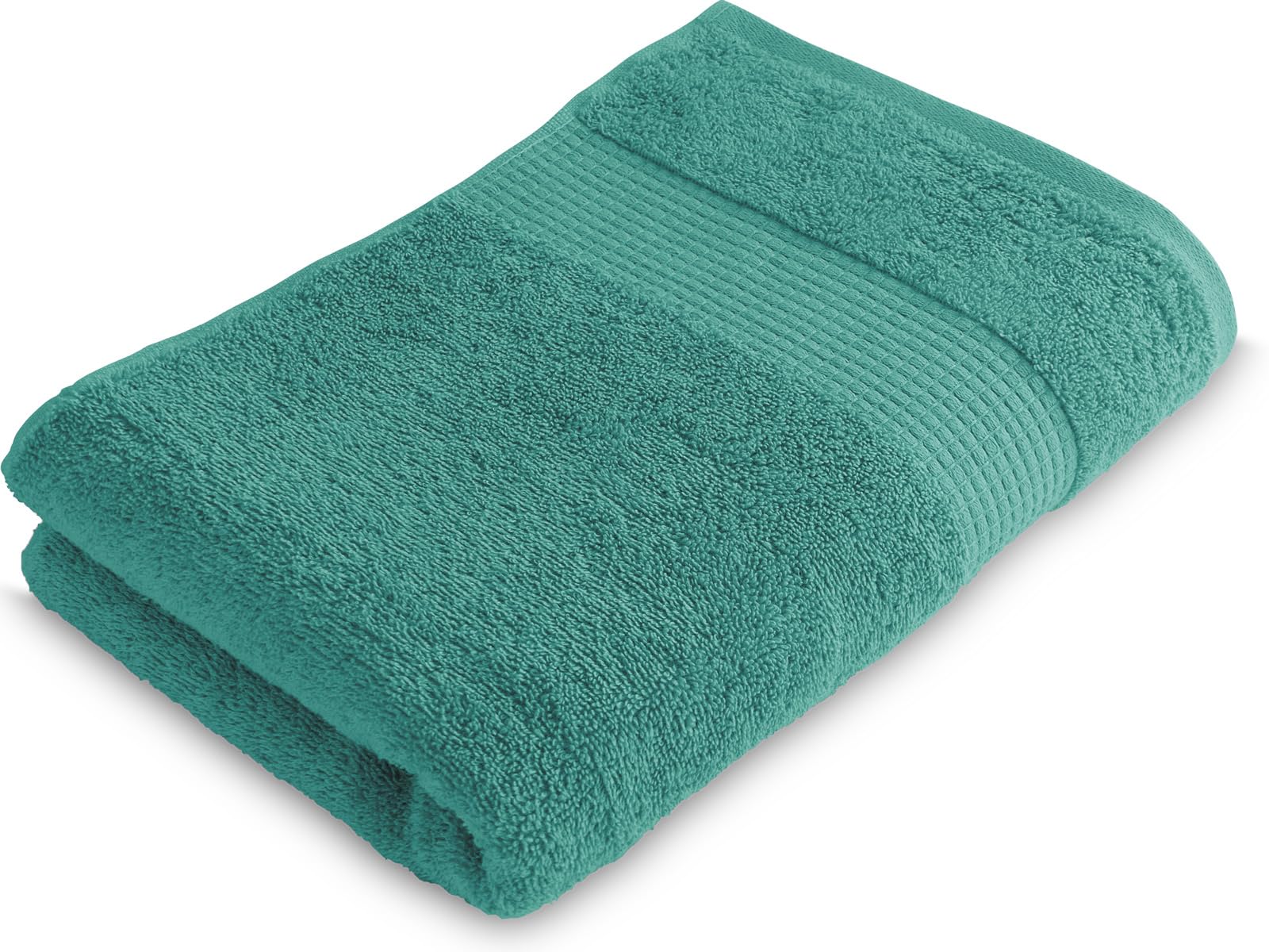 Le linge de Jules Bath Towel 70 x 130 cm 100% Cotton 450 g/m2 Lagoon Green