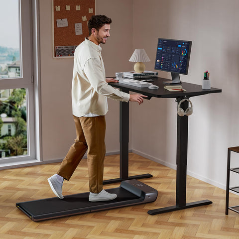 WALKINGDESK Electric Standing Desk, 140 x 60 cm, Black