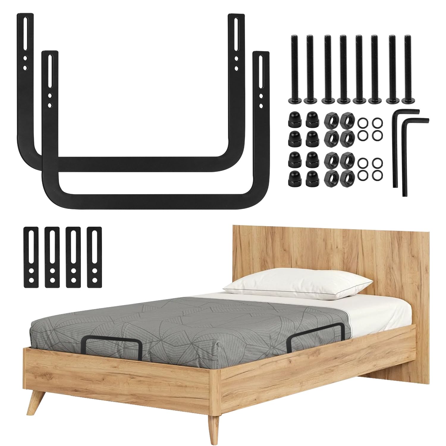 momgyaamz Mattress Holder, Mattress Holder Anti-Slip, sleep surface Connector for Solid, Bed Panels, Tatami, Floating Beds and Box Spring Beds