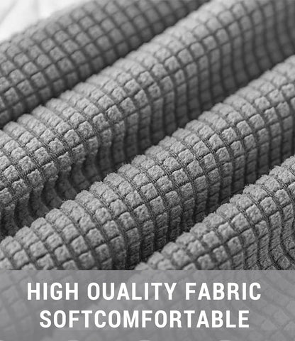 FANSU Headboard Cover for Single Double King Size Bed, Polar fleece Dustproof Headboard Wrap