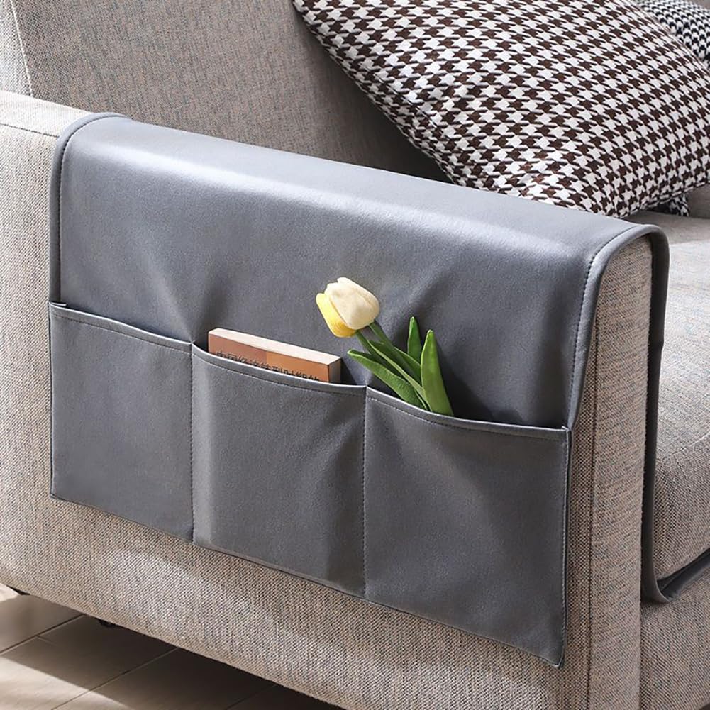 Sofa Chair Couch Armrest Organiser Armchair Hanging Storage Bag Waterproof Sofa Couch Armrest Cover Organizer Caddy Sofa Arm Tidy Holder Pouch for