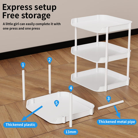 Altdnmaf 6 tier Narrow Shoe Storage Rack, Compact Single Shoerack Stand for Slim Space, Stackable Tall Thin Show Tower, Solid Plastic Shelves
