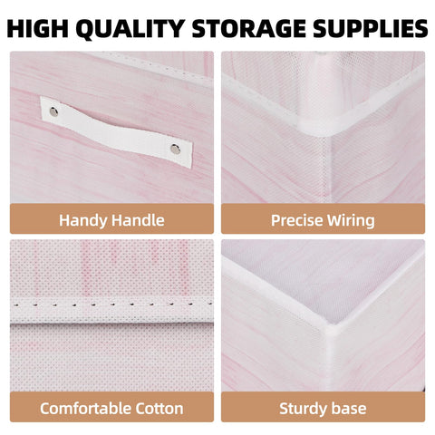 HNYQQL Fabric Storage Boxes With Lids 3 Pack, Fabric Storage Baskets With Lids for Foldable Medium Canvas Storage Baskets for Organisation, Shelf
