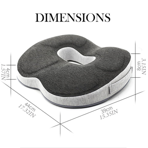 Auoketuo Anti Decubitus Chair Cushion - Orthopedic Donut Cushion for Effective Relief of Hemorrhoids, Prostate, Sciatica and Back Pain