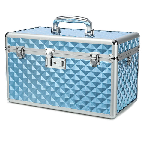 HEWEI WORKS Storage Box with Key Lock, Lockable Medicine Storage Box, Empty First Aid Box, Security Lock Box