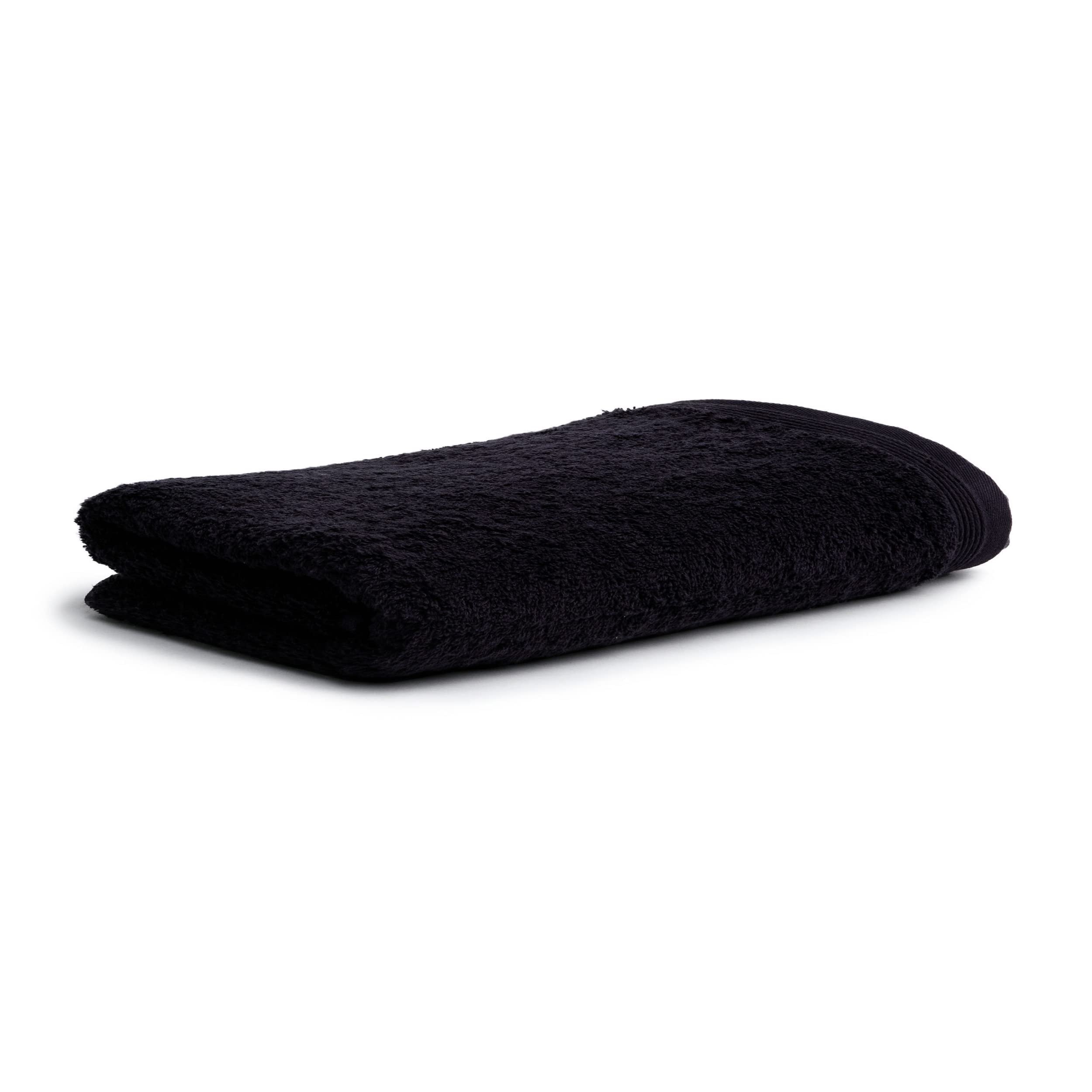 Möve Hand Towels, Black, 80 x 150 cm