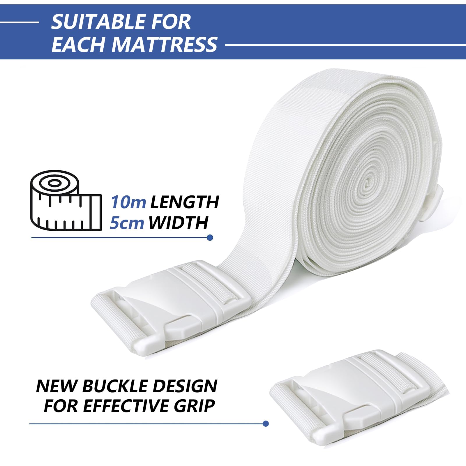X SIM FITNESSX Mattress holder, connects two mattresses to a large lying surface, variably adjustable, mattress stop, holder, double bed bridge