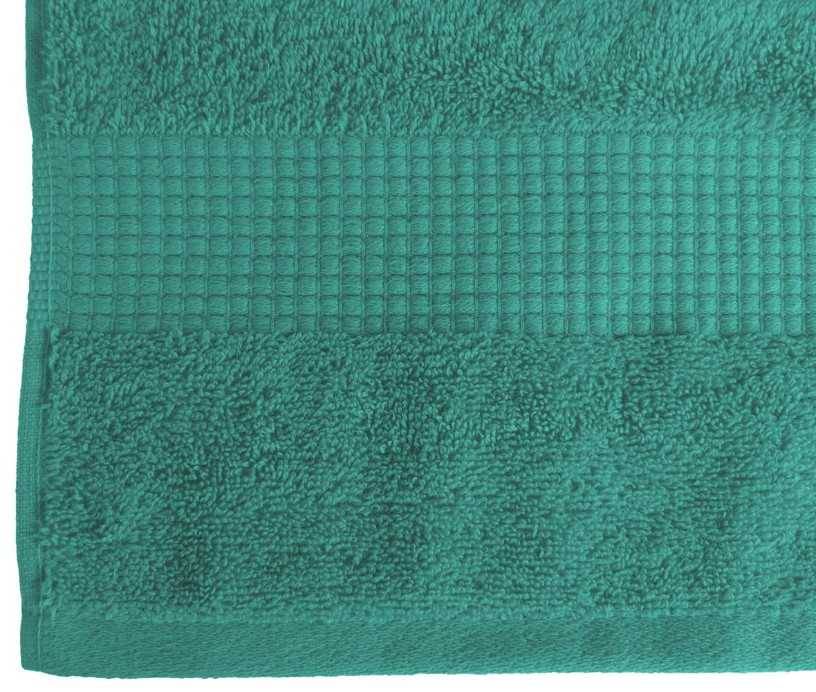 Le linge de Jules Bath Towel 70 x 130 cm 100% Cotton 450 g/m2 Lagoon Green