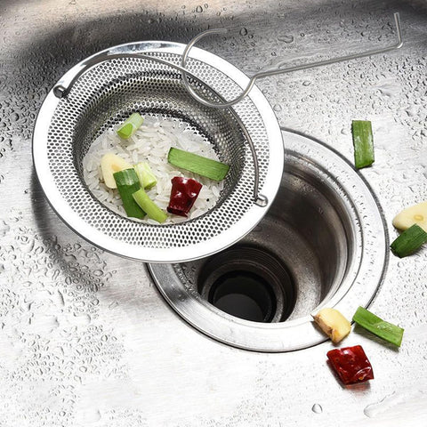 1 Piece Sink Strainer Kitchen Sink Strainer for Sink - Sink Drain Strainer Clog Protection Sink Strainer with Handle