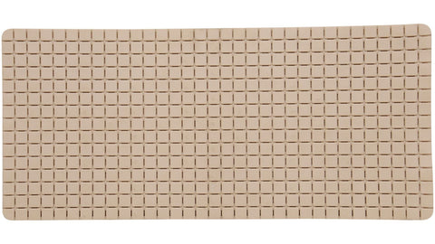Bath mat "Quadro Premium" 36x76cm beige