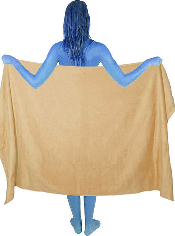 Textile Do Extra Large Super Jumbo Bath Sheet Towel 100% Egyptian Cotton XL Bath Sheets(100 x 200 cm-600 GSM) (Latte)