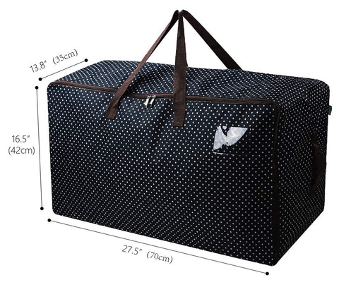 iwill CREATE PRO 100L Water-Resistant Storage Bag, 70x42x35cm Oversized Organiser for Comforters, Blankets & Clothes, Travel Duffel