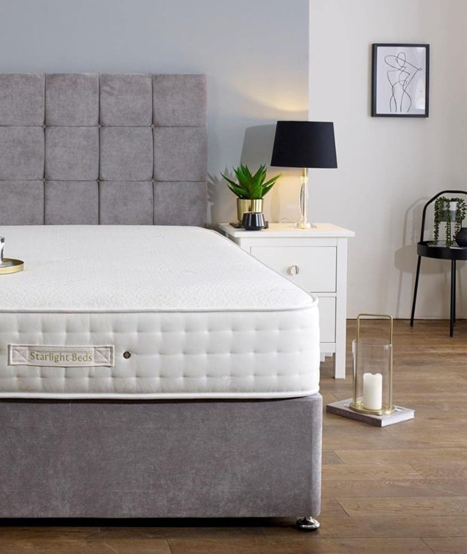 Starlight Beds Signature Single Memory Foam Pocket Sprung Mattress