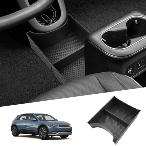SHAOHAO Compatible with Hyundai Ioniq 5 2021 2022 2023 2024 2025 Centre Console Armrest Storage Box Accessories Centre Armrest Organiser Tray