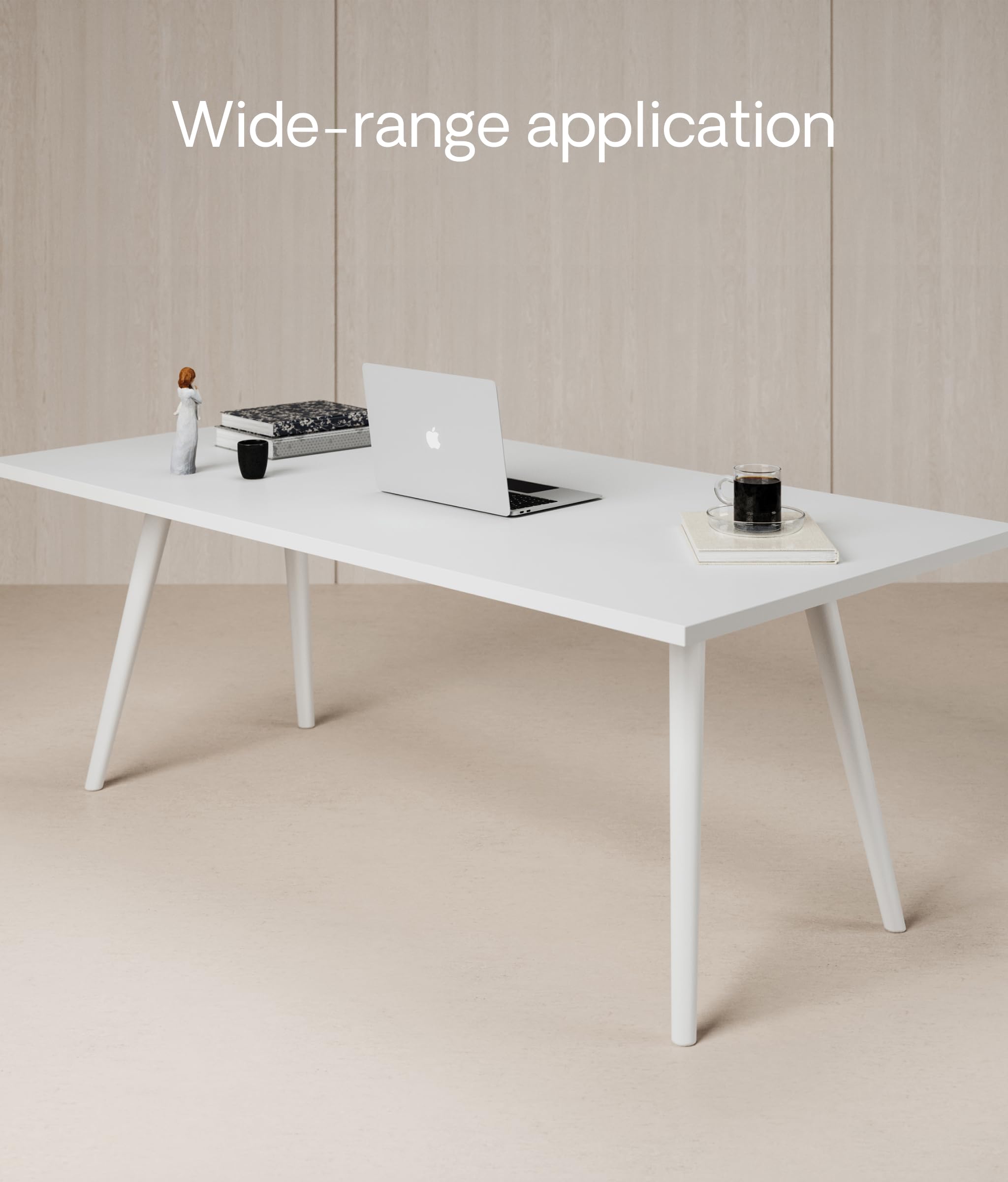 Desktronic Table Top 120 x 60 cm Desk Top - Perfect for Height-Adjustable Desks, Dining Tables and More - Made in Europe