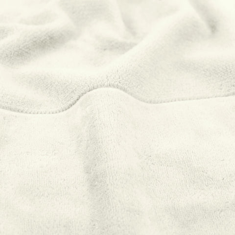 Möve Bamboo Luxe guest towel 30 x 50 cm made of 60% cotton / 40% viscose from bamboo cellulose, ivory