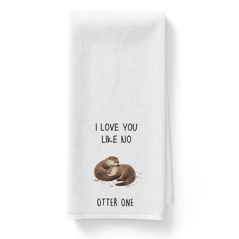 Yeeaulpa Otter Gifts Kitchen Towel,Otter, Otter Birthday Gifts,Sailing Gift Towels,Marine Biology Present,Sea Swimming Presents,Animal Lovers