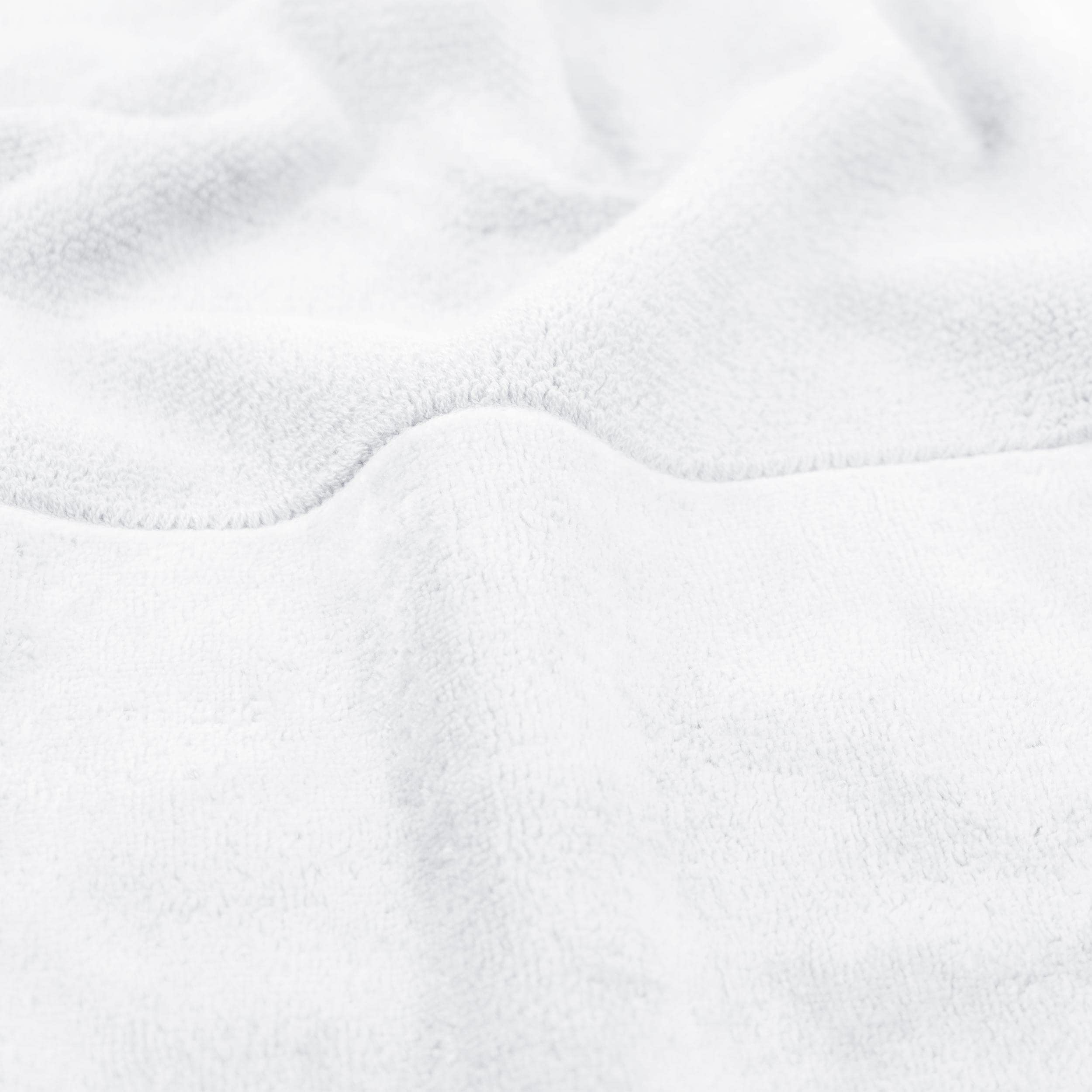 Möve Bamboo Luxe soap cloth 30 x 30 cm made of 60% cotton / 40% viscose from bamboo cellulose, snow