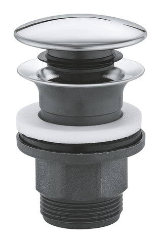 GROHE Waste Set with Push-Open Plug Chrome 40824000