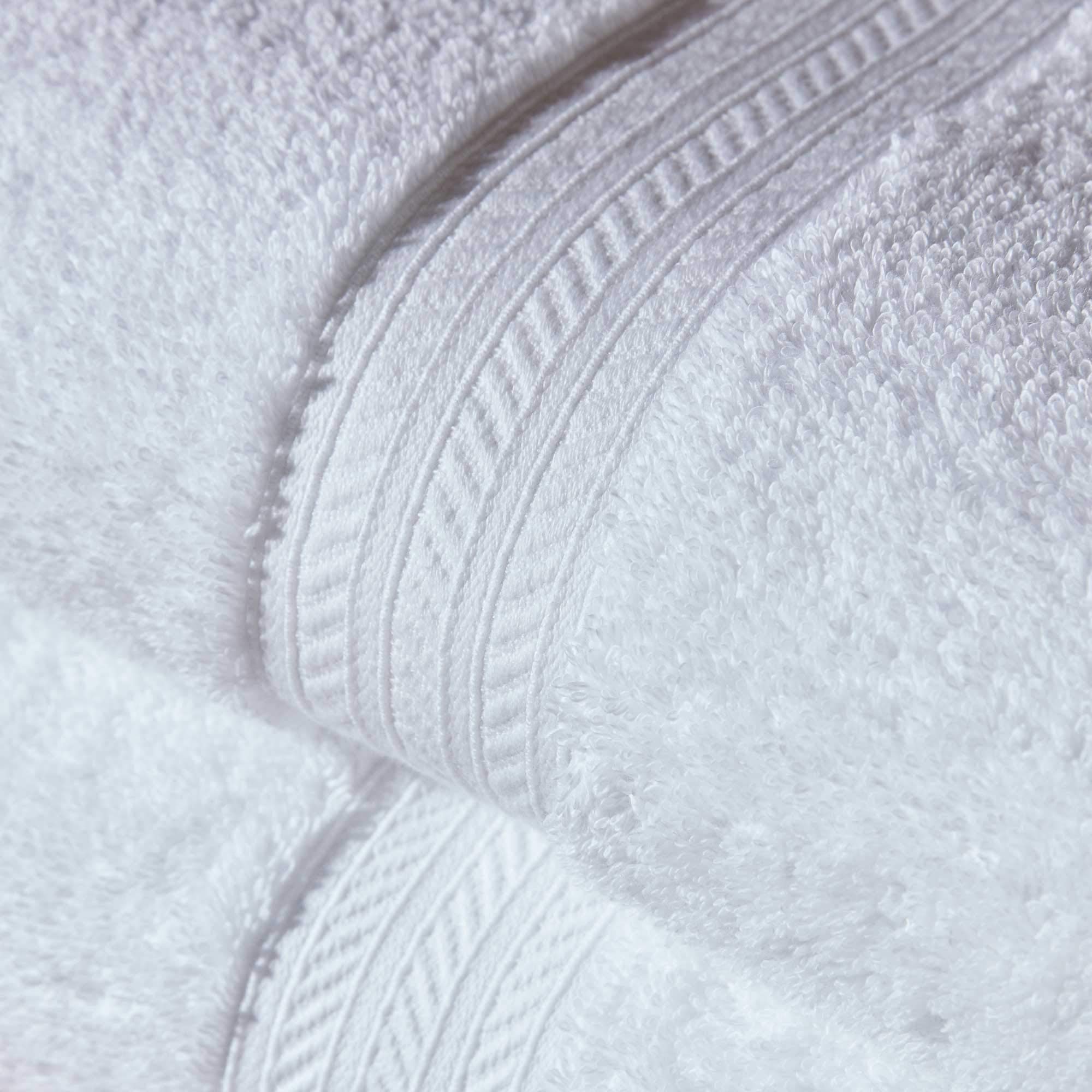 Christy Renaissance 6 Piece Towel Set | White | 100% Egyptian Cotton Pile | Luxuriously Soft and Super Absorbent | 675 GSM