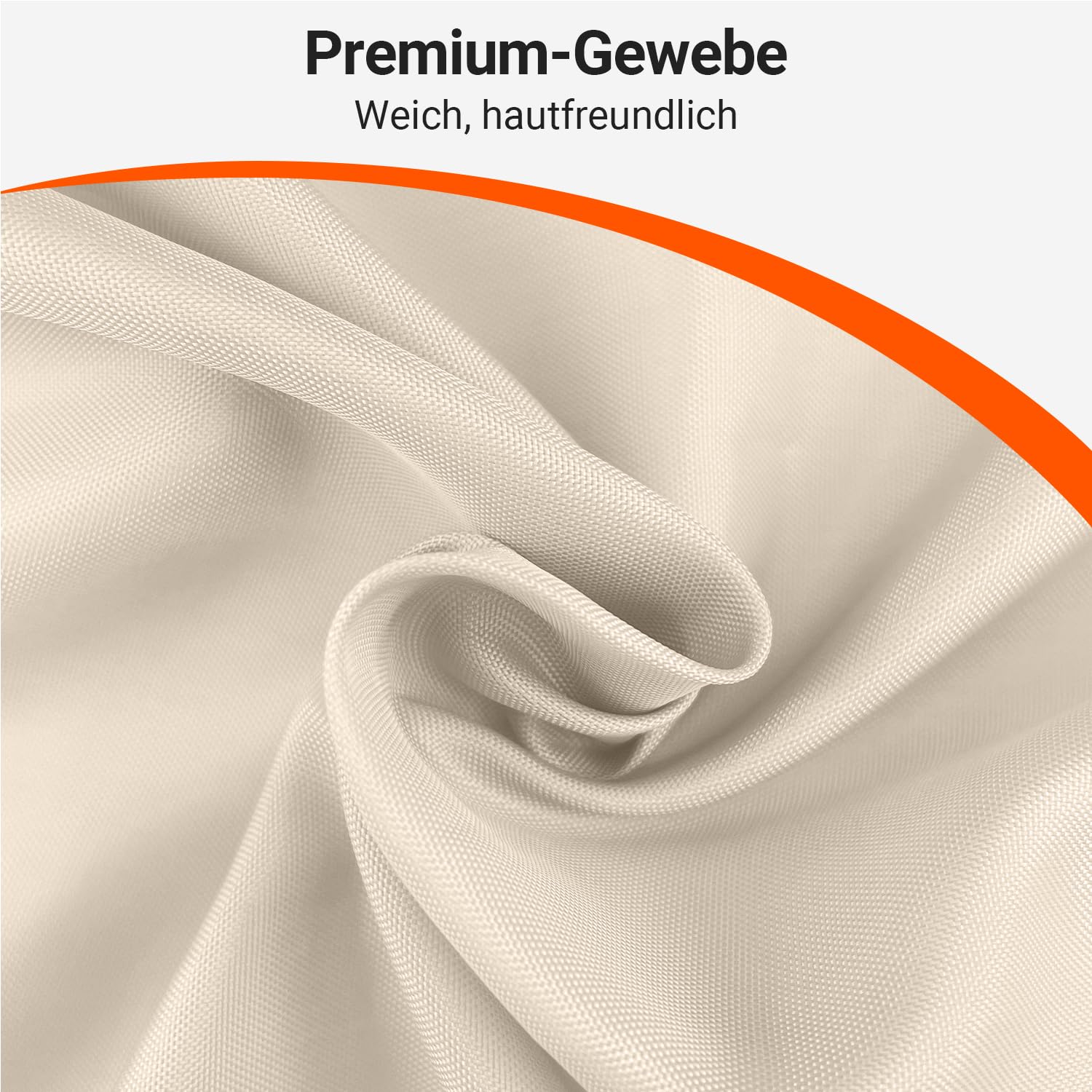 Lerores Shower Curtain, 280 x 200 cm, Beige, Weighted Hem, Anti-Mould Textile, Water-Repellent, Washable Polyester Fabric Bath Curtains for Bathroom