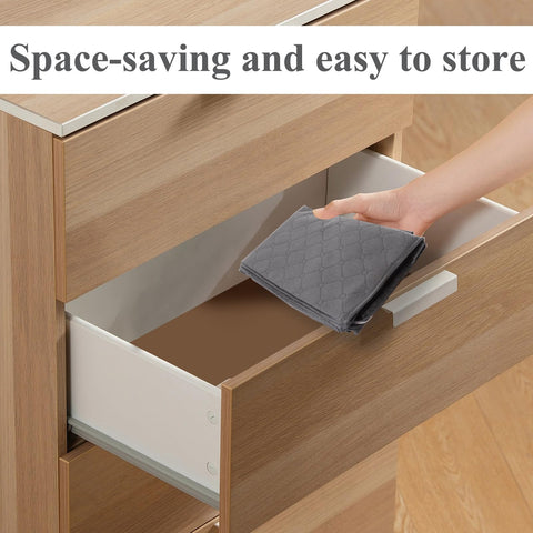 ASelected 3 Pack Clothes Storage Bag, 60L Underbed Storage Boxes with Lids, Foldable Moving Boxes with Clear Window Storage for Clothes Duvets