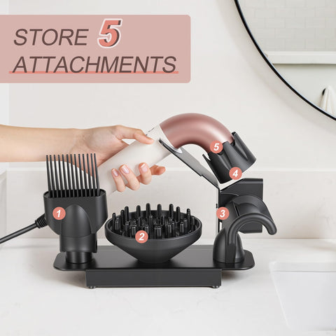 Affogato Hair Dryer Holder Stand Compatible with Dyson Supersonic r