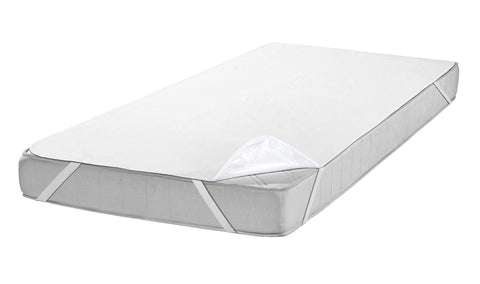 Setex Waterproof Towelling Incontinence Sufferers/for Use As for Hygiene Conscious Mattress Protector Mattress Protection, COTTON, white