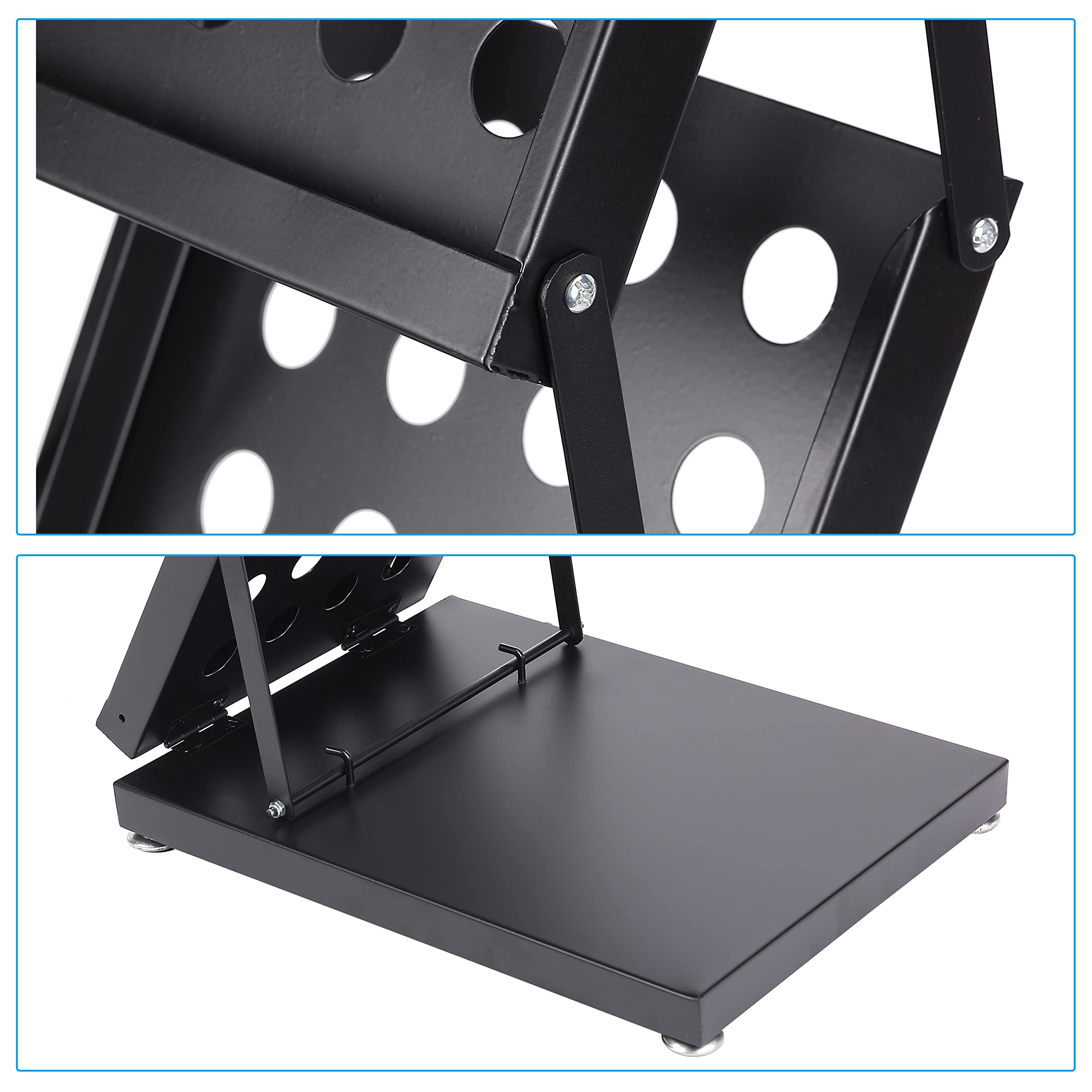 WERTIUNG Brochure Magazine Catalogue Literature Display, Literature Catalogue Rack with Carry Bag