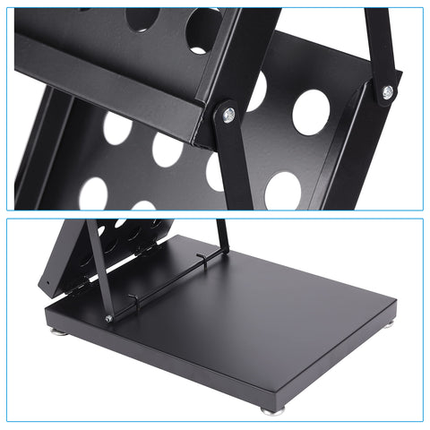 WERTIUNG Brochure Magazine Catalogue Literature Display, Literature Catalogue Rack with Carry Bag