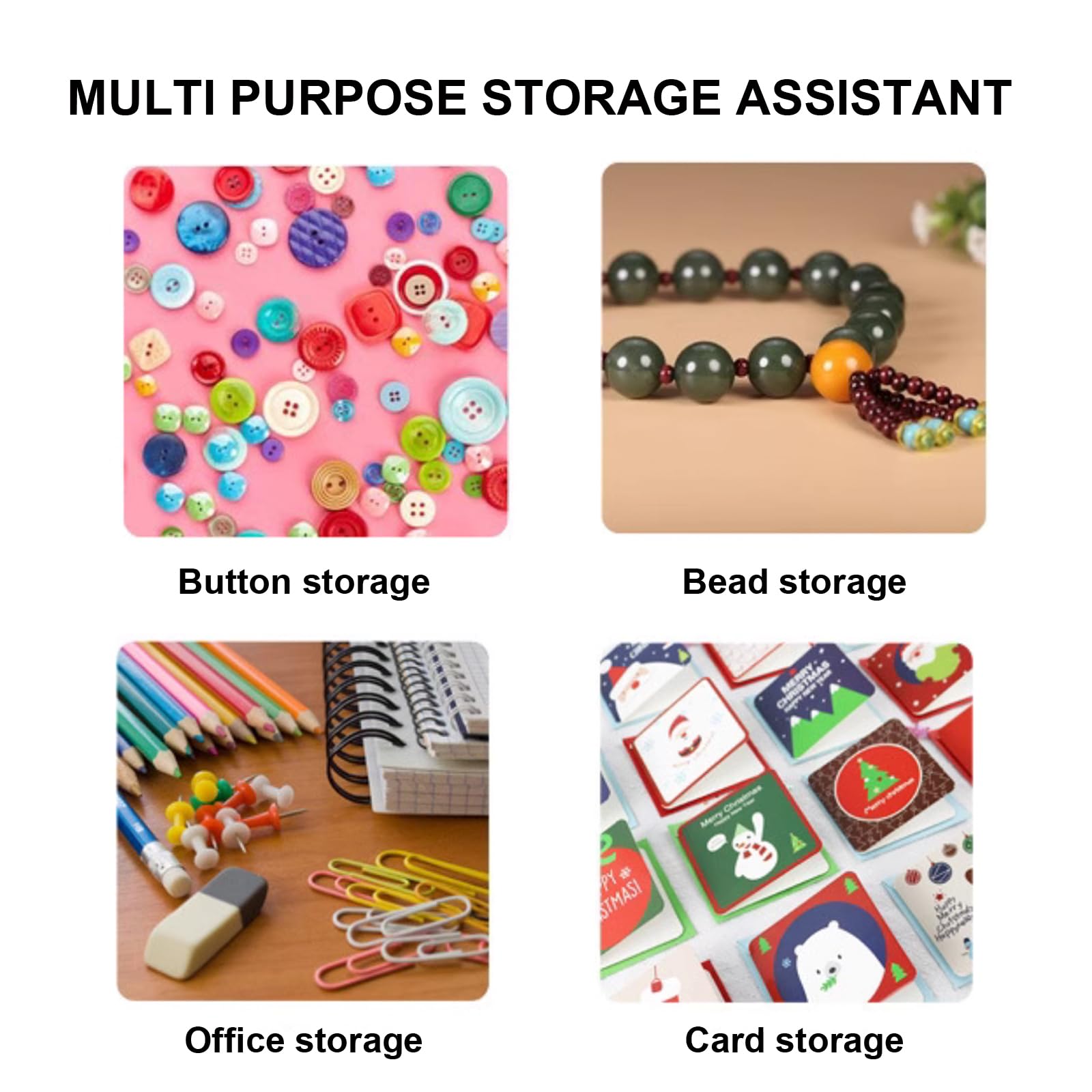 quyueug 15Pcs Plastic Bead Storage - Portable Clear Compartments,small storage box with lid for Beads, Jewelry Making & Craft Supplies