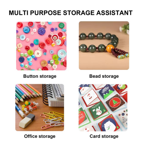 quyueug 15Pcs Plastic Bead Storage - Portable Clear Compartments,small storage box with lid for Beads, Jewelry Making & Craft Supplies