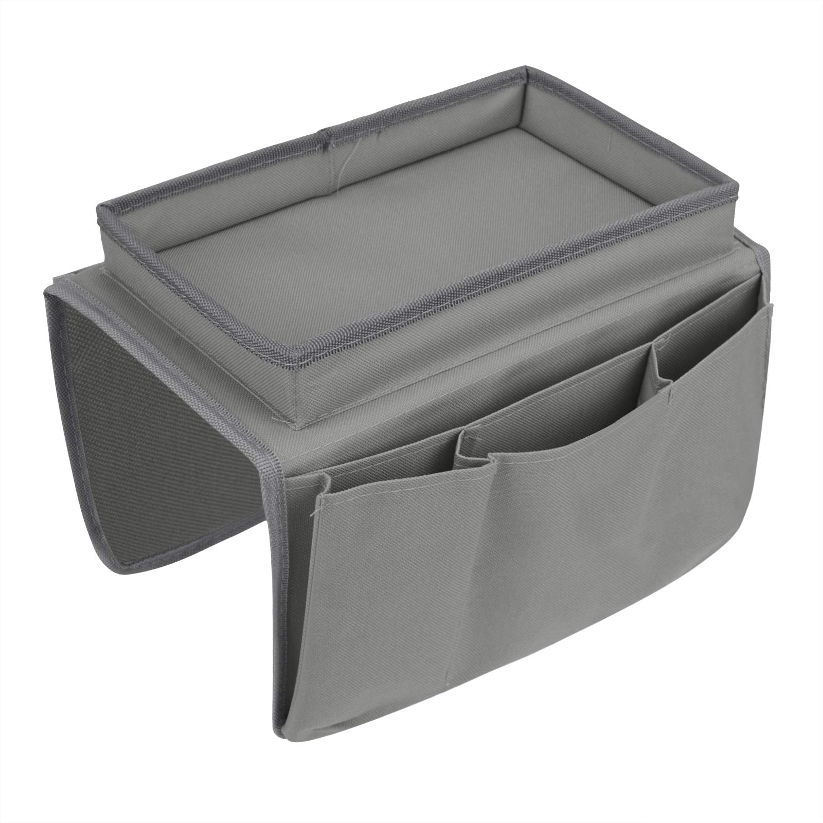 Sofa Armchair Organiser TV Remote Control Organizer Couch Caddy Arm Rest Bag Holder Sofa Tray Remote Caddy Chair Couch Storage 6 Pocket Armchair