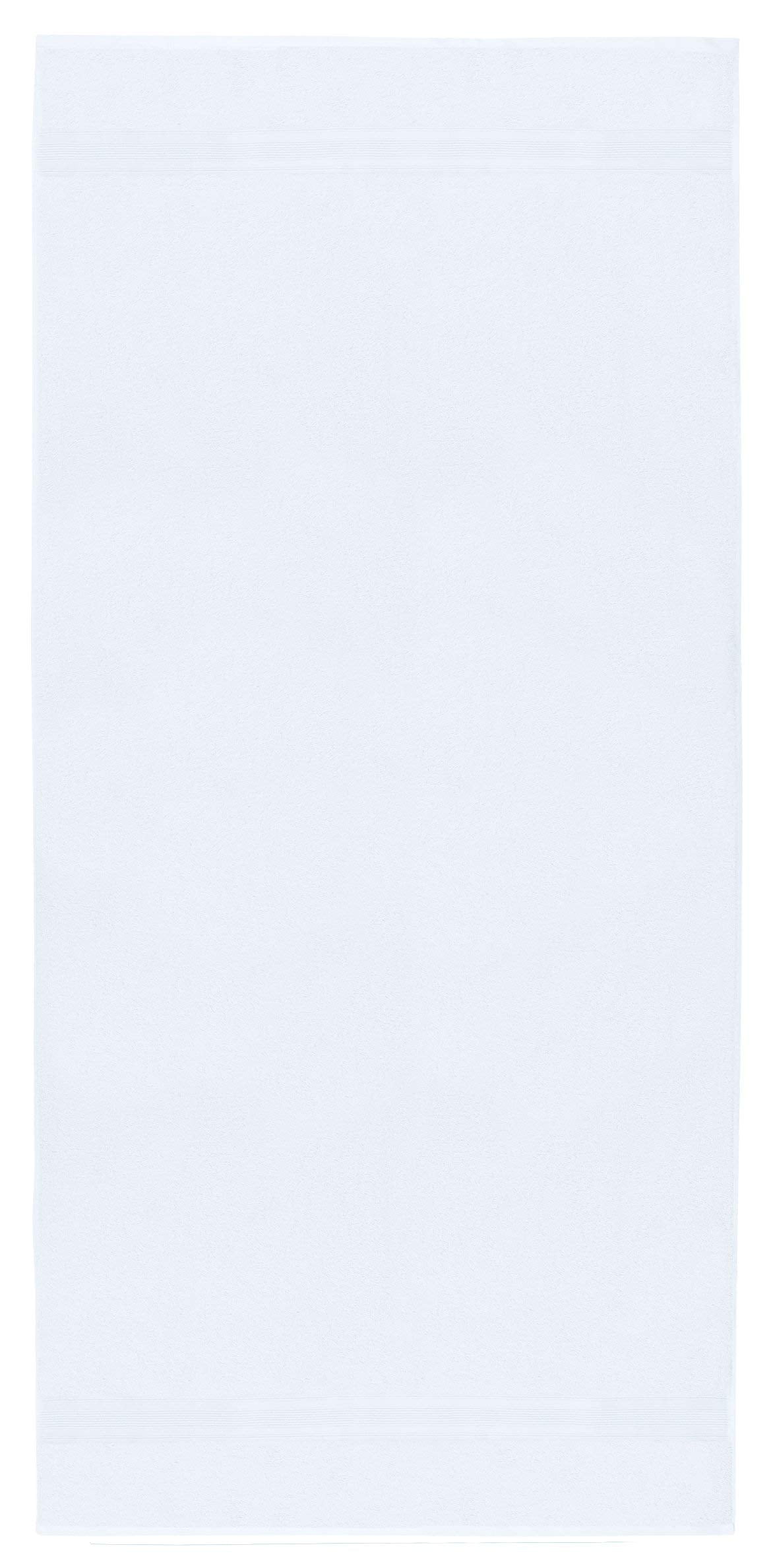 NatureMark NM-HT0801 terry cloth sauna towel 80 x 200 cm 100% cotton pack of 2 White