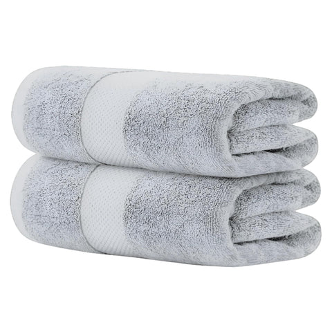 Hieftan Towels Bath Sheet Set – 100% Cotton Pack of 2 Extra Large Bath Sheets Towel 600gsm Highly Absorbent Rapid Dry Super Sheets for Bathroom 140 X