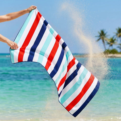 Exclusivo Mezcla Oversized Microfiber Beach Pool Towel for Adults, 180x90cm