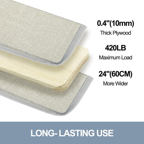 VERONLY Couch Cushion Support for Sagging Seat - (60x205CM) Wooden Sofa Support Strengthener Boards for Extra Large 3 Seater