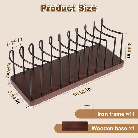 Xygobla Tabletop Hat Holder Rack for Baseball Caps