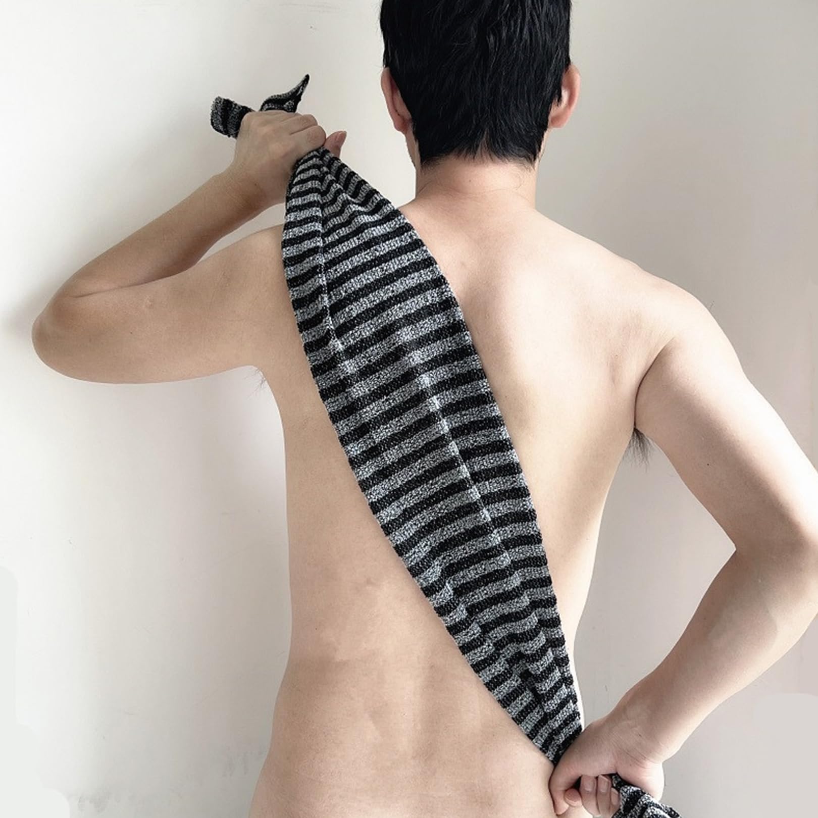Exfoliating Towel, Exfoliating Antibacterial Shower Towel, Japanese Washcloth Exfoliating Towels for Men Women