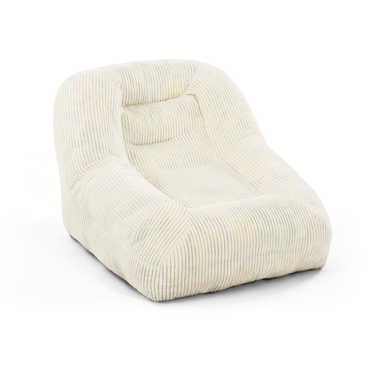 Pamapic Bean Bag, Single Bean Bag Chair with Filling Included, Beanbag Adult with Portable Handle, Comfy Sofa with Tilt Back Function