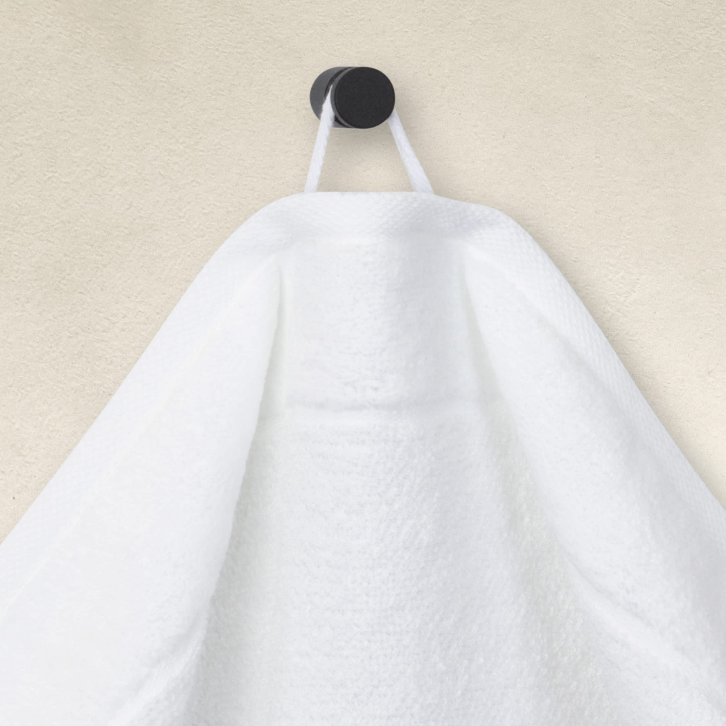 Möve Bamboo Luxe towel 50 x 100 cm made of 60% cotton / 40% viscose from bamboo cellulose, snow