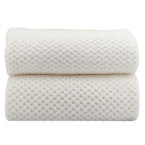 ANYBOY White Bath Towel Set, 2 Pieces