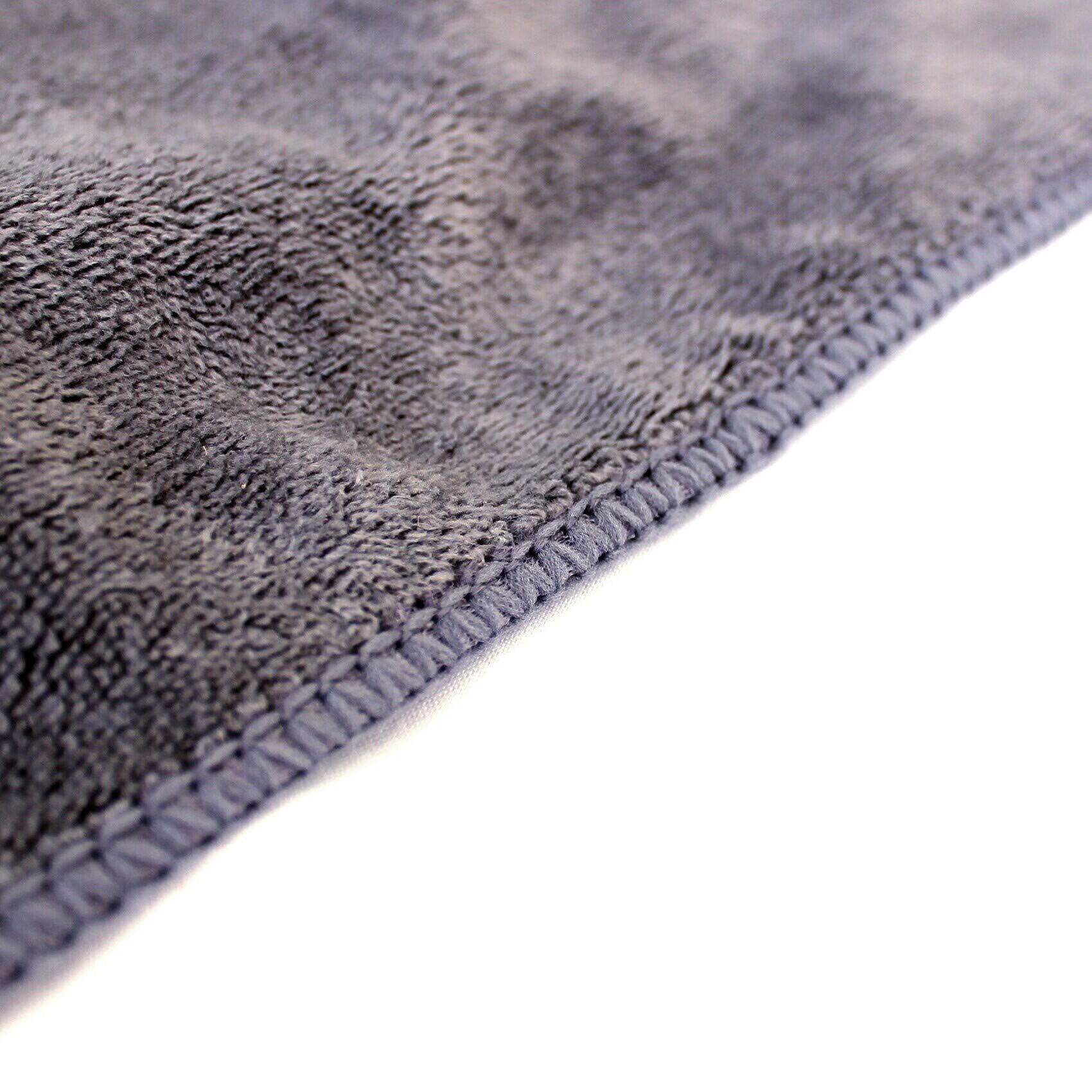 Immaculate Textiles XL Premium Microfibre Hair Drying Towel/Turban/Wrap - 130x65cm (51x25in) - 400GSM : Super Soft, Extra Long