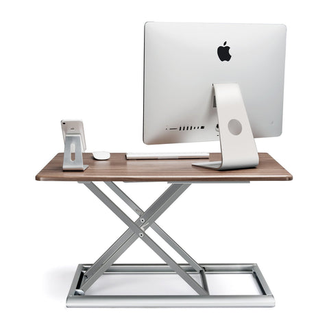 ThingyClub® Standing Desk Converter Height Adjustable Sit to Stand fits Laptop and Monitor, 765 x 51 mm working surface, 55~430mm Adjust Height