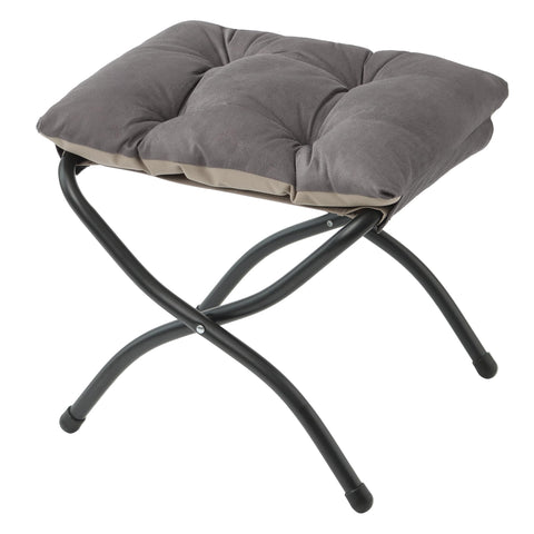 Mordchil EU 15"(H) Folding Ottoman, Foldable Footrest Stool, Portable Small Foot Stool for Couch, Collapsible Foot Rest Ottoman for Sofa