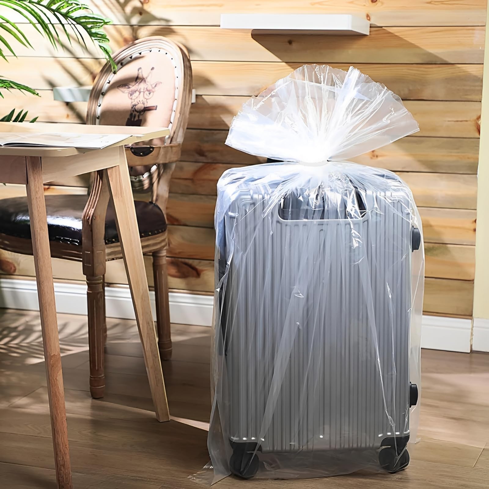 MAIXINNEW 4 Pcs Extra Large Clear Plastic Bags for Furniture 90x120cm