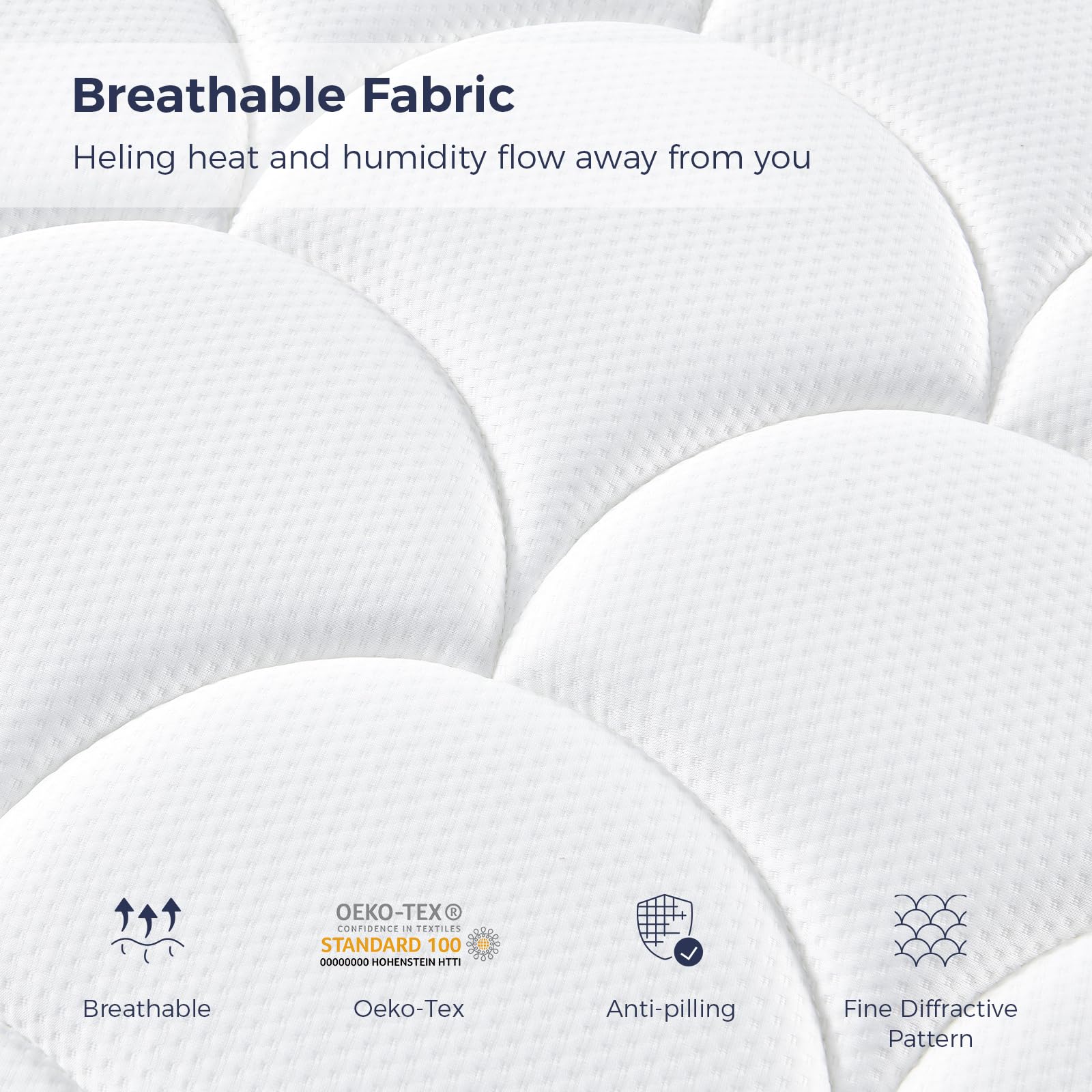 Resspry King Size Mattress, 10Inch Hybrid Mattress for Pressure Relief
